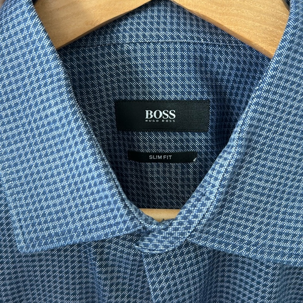 Hugo boss Slim fit button-down shirt, 41 16